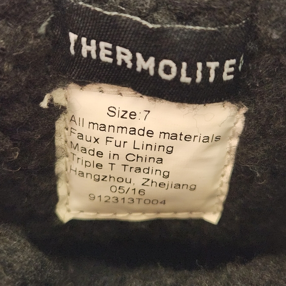 Northside Kid's Black Winter Boots Size 7. #Z14 - Picture 6 of 11